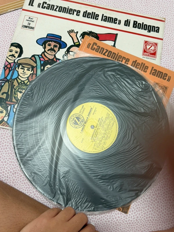 vendo vinile del Canzoniere delle Lame