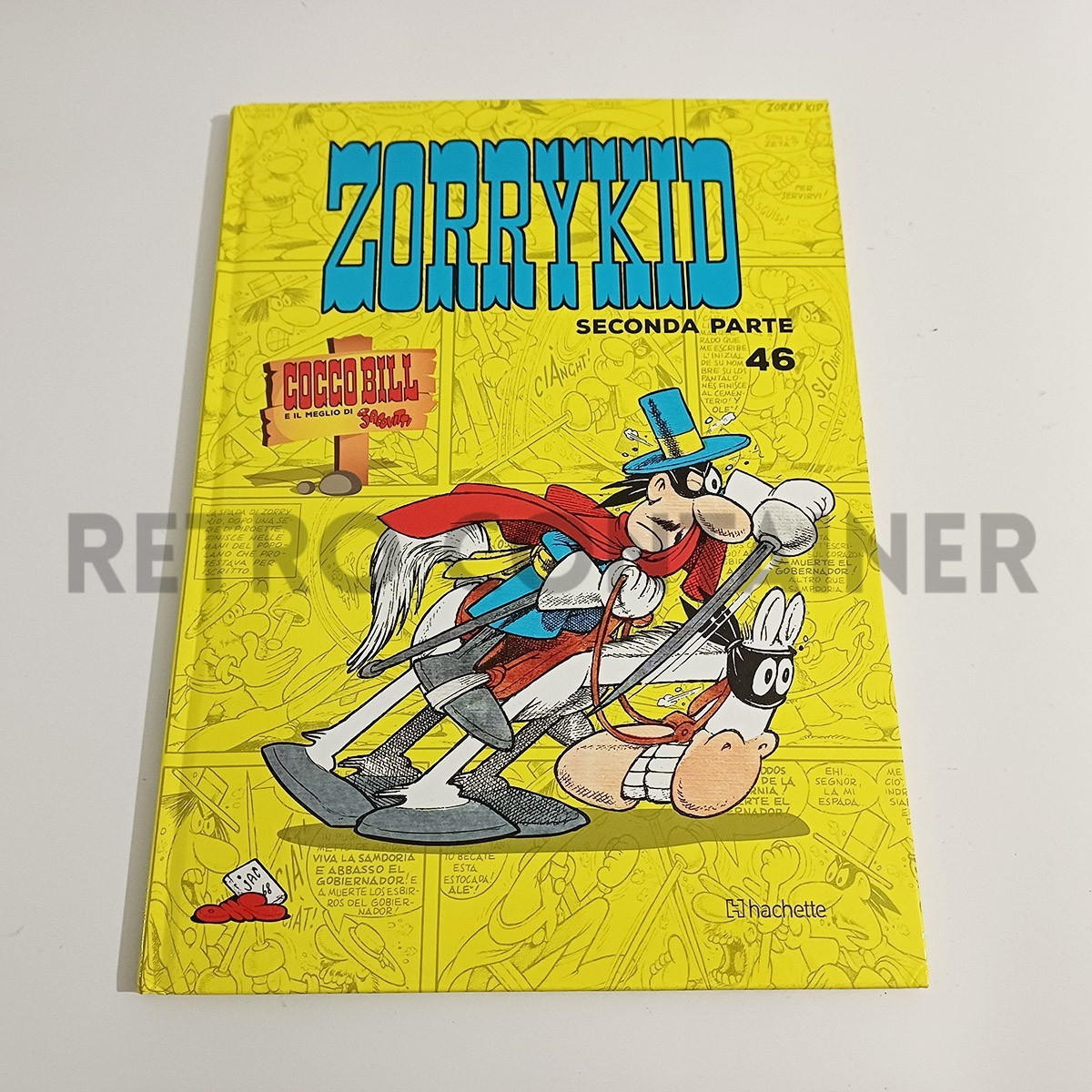 Cartonato Hachette COCCO BILL E IL MEGLIO DI JACOVITTI - 46 Zorrykid