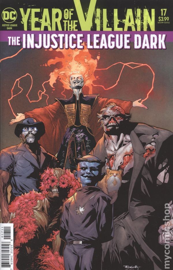 Justice League Dark #17A quasi nuovo 2020 immagine stock