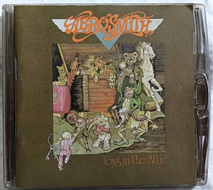 Aerosmith Toys In The Attic 2009 India Edition CD Album Sweet Emotion Rare Rock