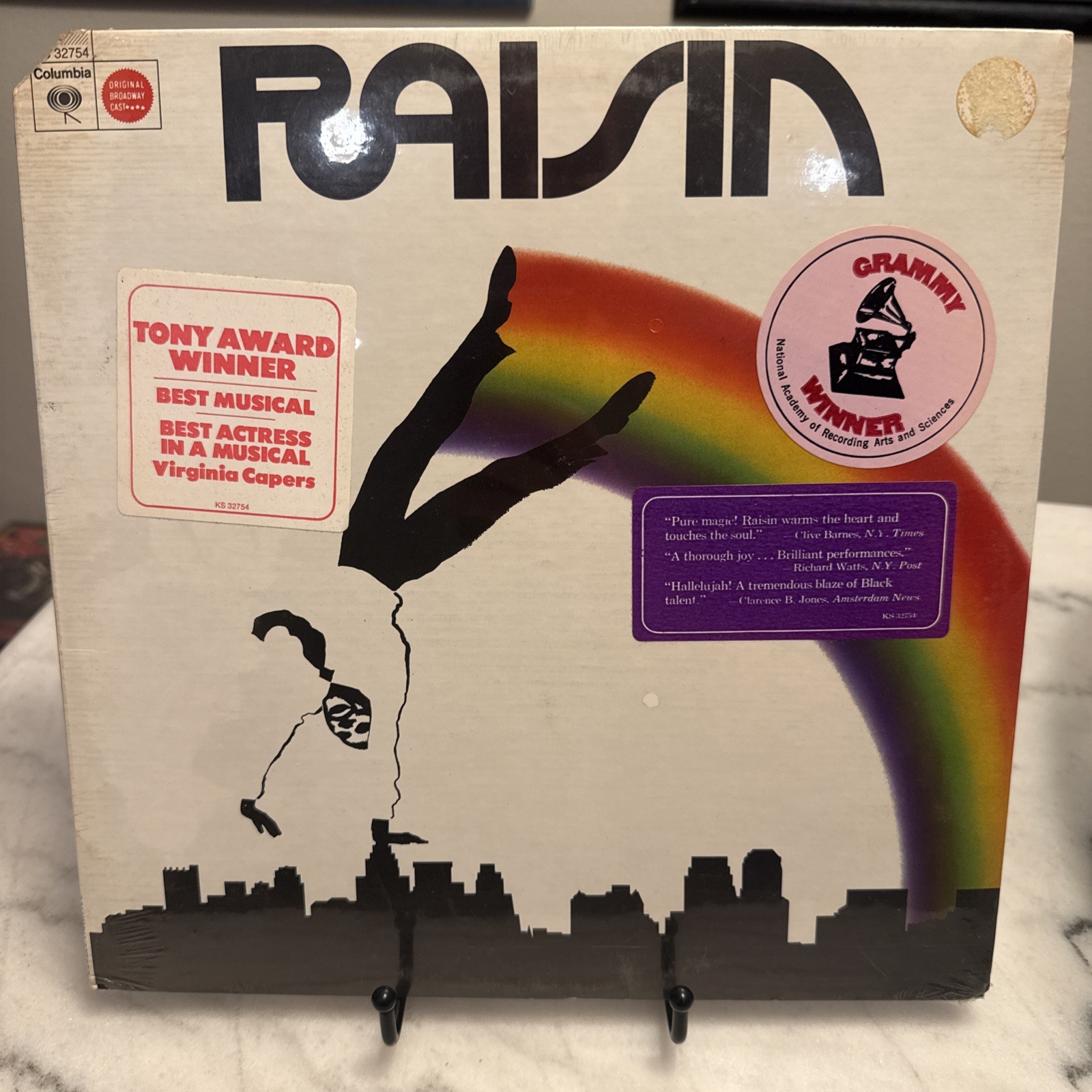 "RAISIN" Original Broadway Cast Soundtrack 1973 CBS/Columbia LP-Sealed  Promo