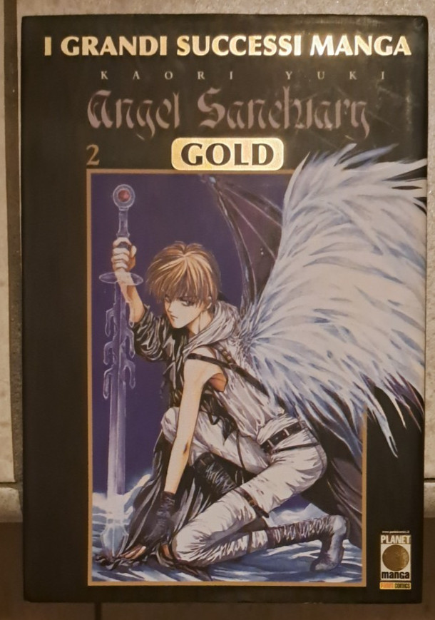 Angel Sanctuary n.2 - edizione Gold Deluxe - Planet Manga Panini - Kaori Yuki