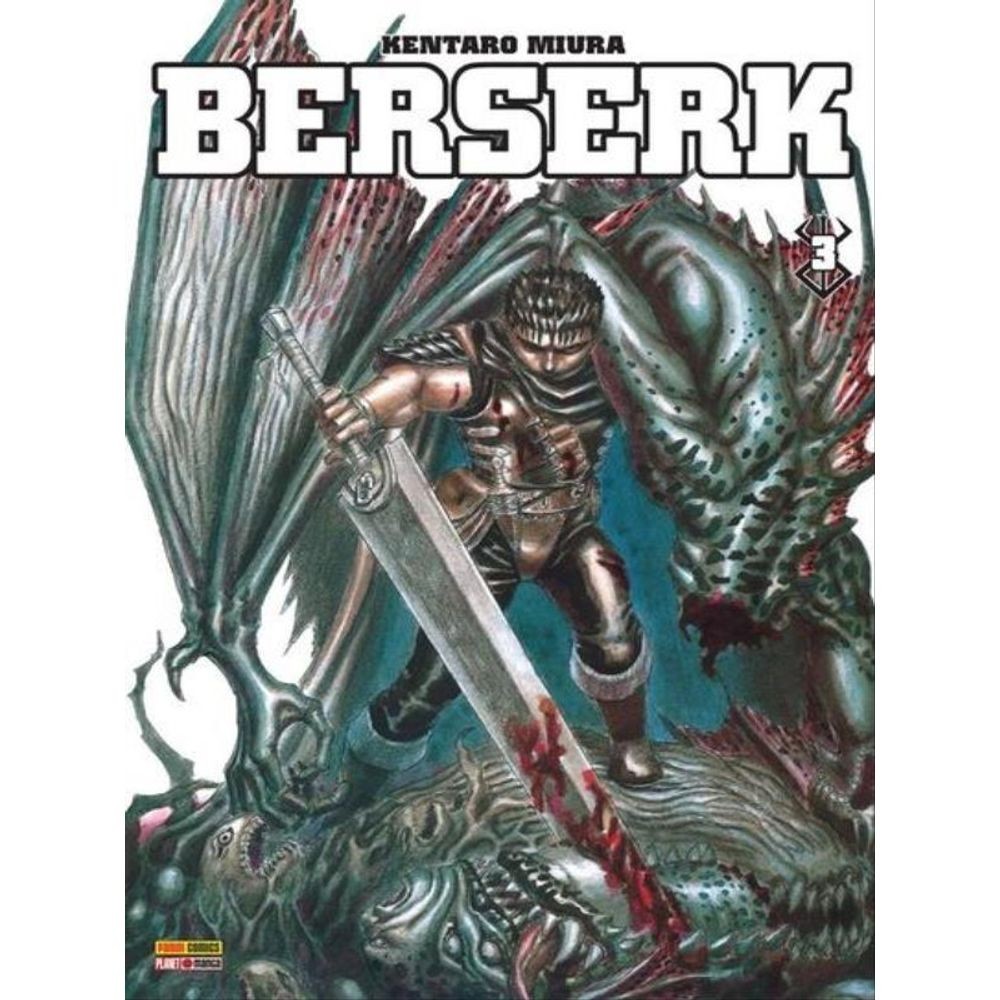 Livro em Quadrinhos: Berserk vol. 3 - Kentaro Miura (Em Portugues do Brasil)