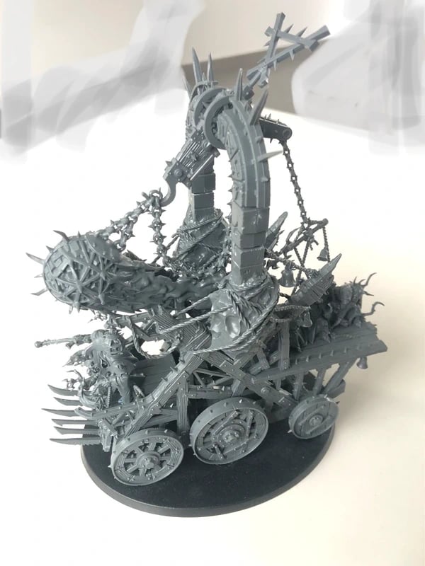Figurine Prêtre de la Peste sur Creuset Warhammer AOS Skavens