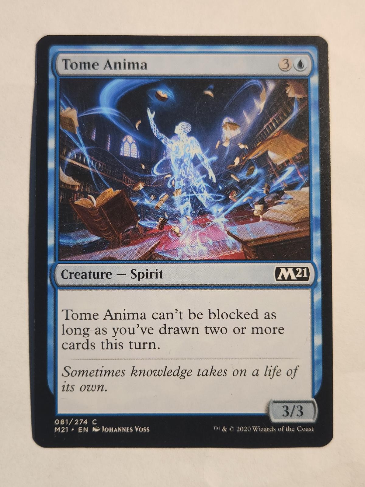 Tome Anima 81 Core Set 2021 Magic: The Gathering LP comune