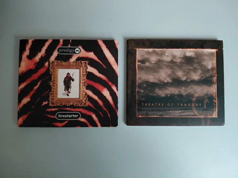 Lot metal/electro Theatre of tragedy + Prodigy