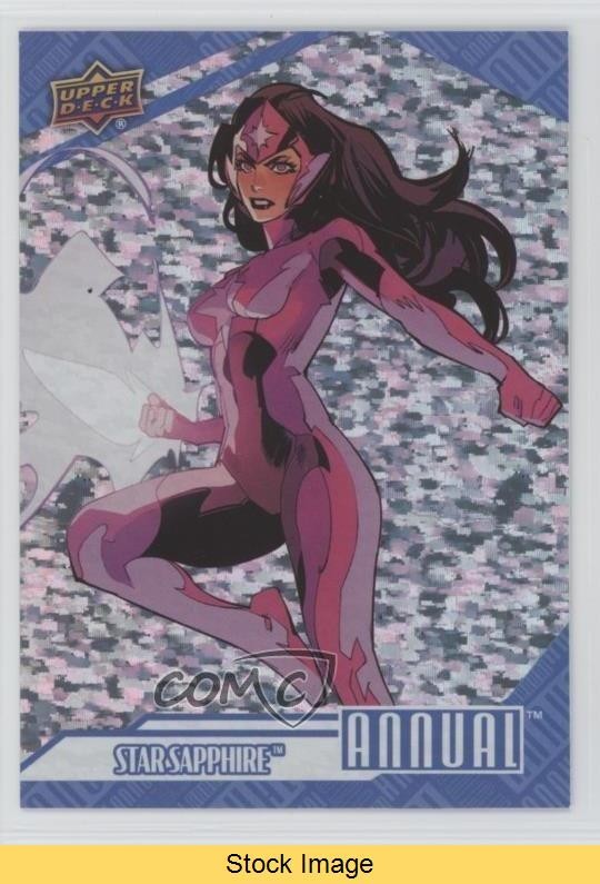 2024-25 Upper Deck DC Annual Silver Sparkle Star Sapphire #82 LEGGI jg2