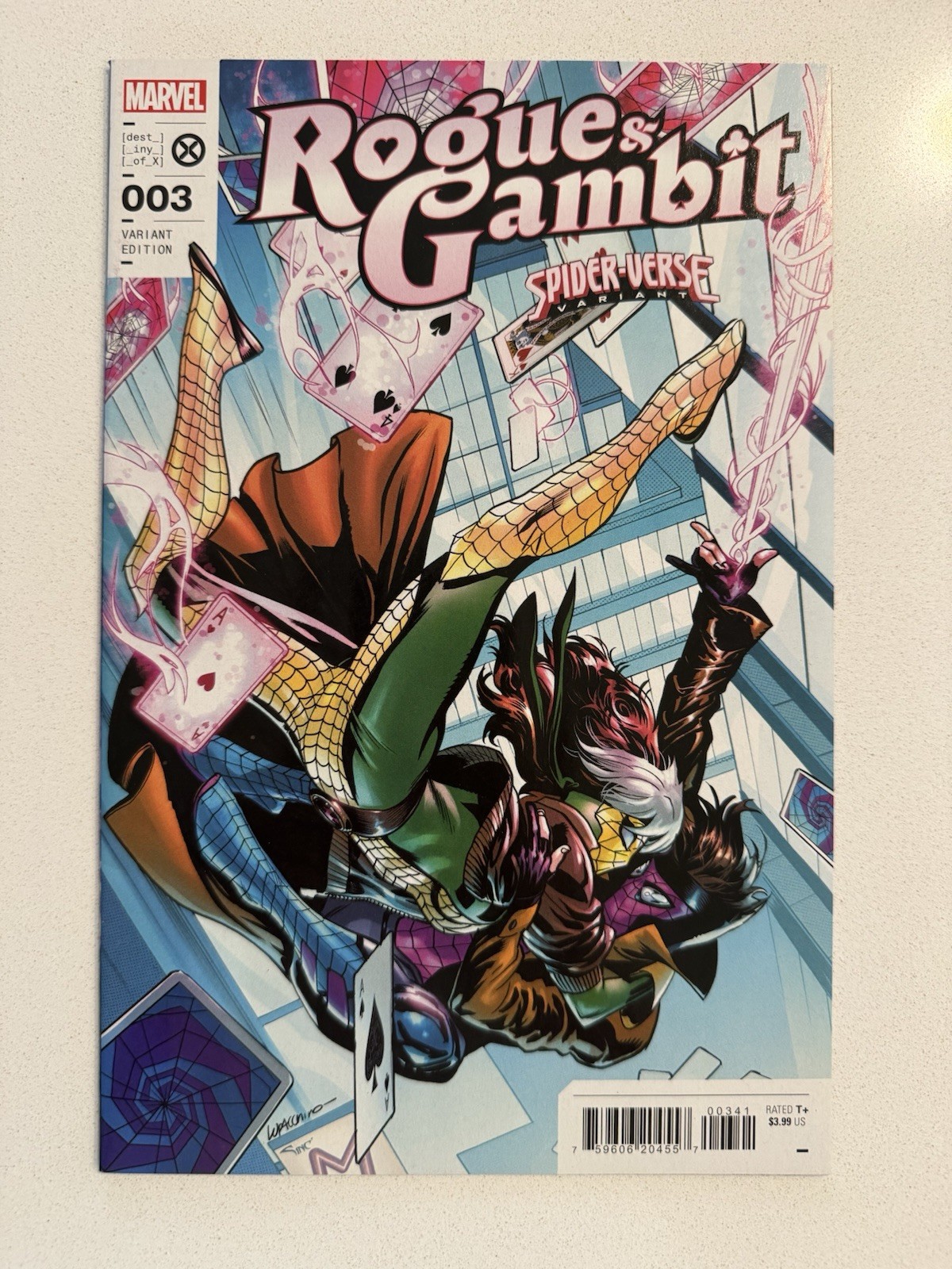 Rogue & Gambit #3 / Lupacchino Spider-Verse Variant / Marvel Comics 2023