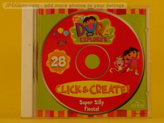DORA THE EXPLORER 28 - SUPER SILLY FIESTA LEARNING SOFTWARE (CHILDREN) (T9) CD R