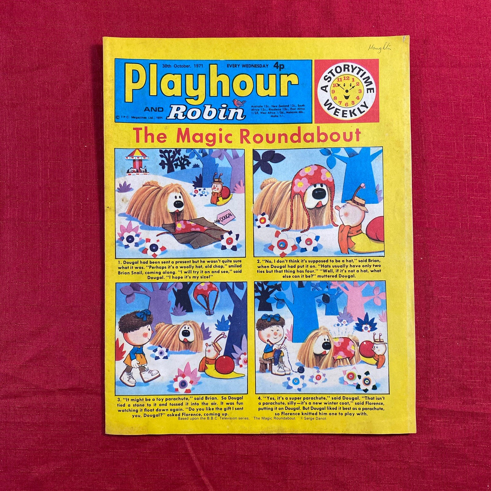Playhour And Robin 30th October, 1971