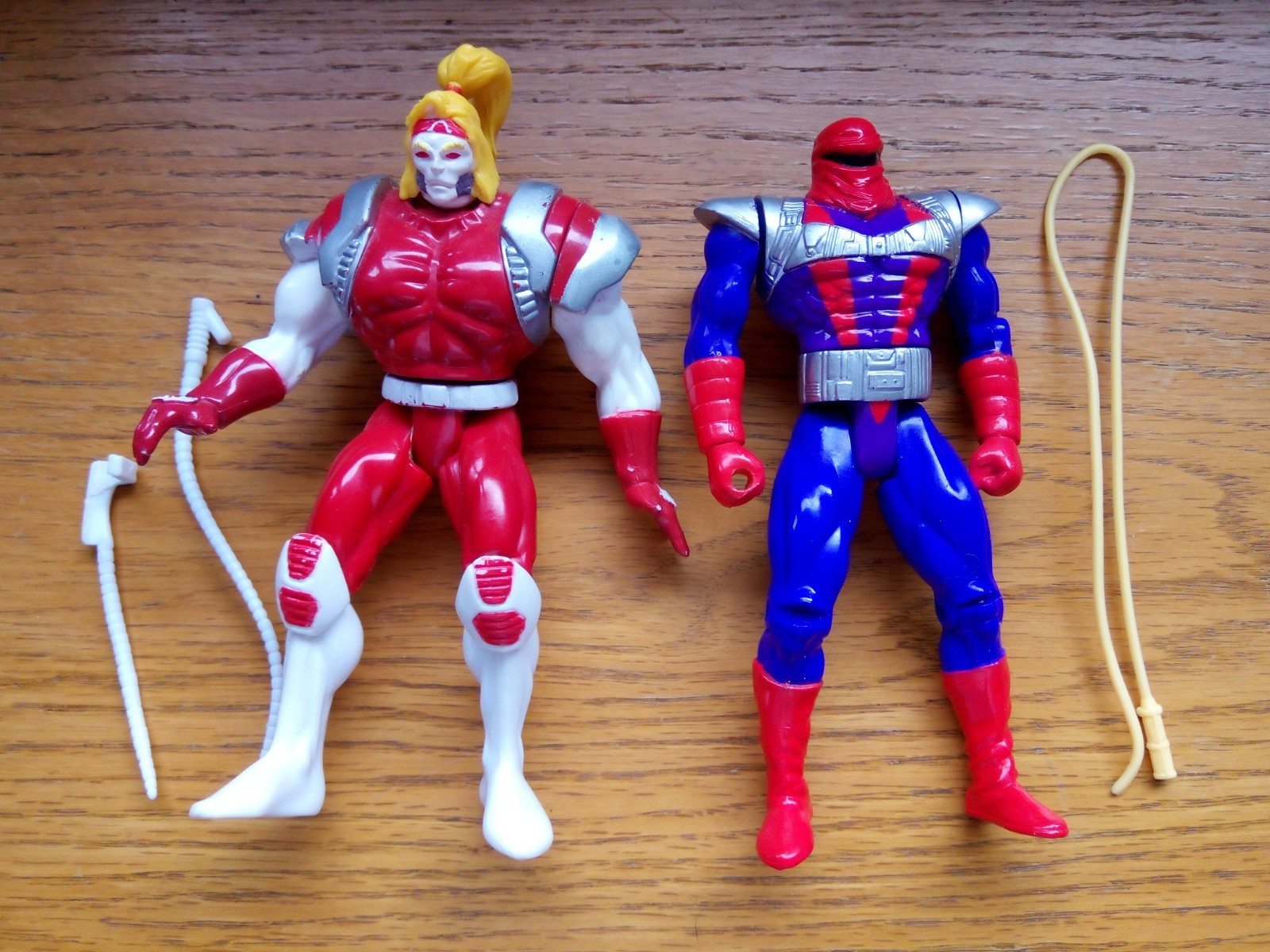 X-MEN vintage Omega Red & Suvik Senyaka FIGURES & Accessories 1993-1994 Toybiz