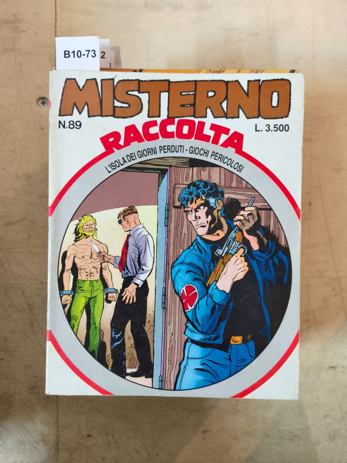 MISTERNO N 89 RACCOLTA L'ISOLA DEI GIORNI PERDUTI GIOCHI PERICOLOSI