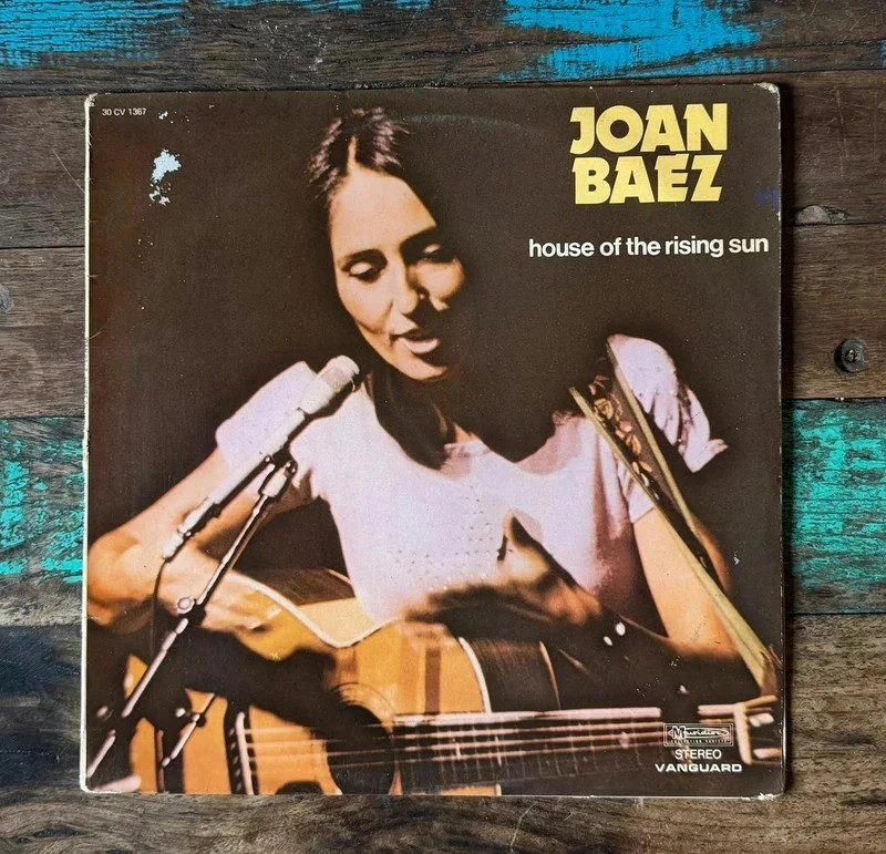 Vinyle 33T Joan Baez - House of the rising sun