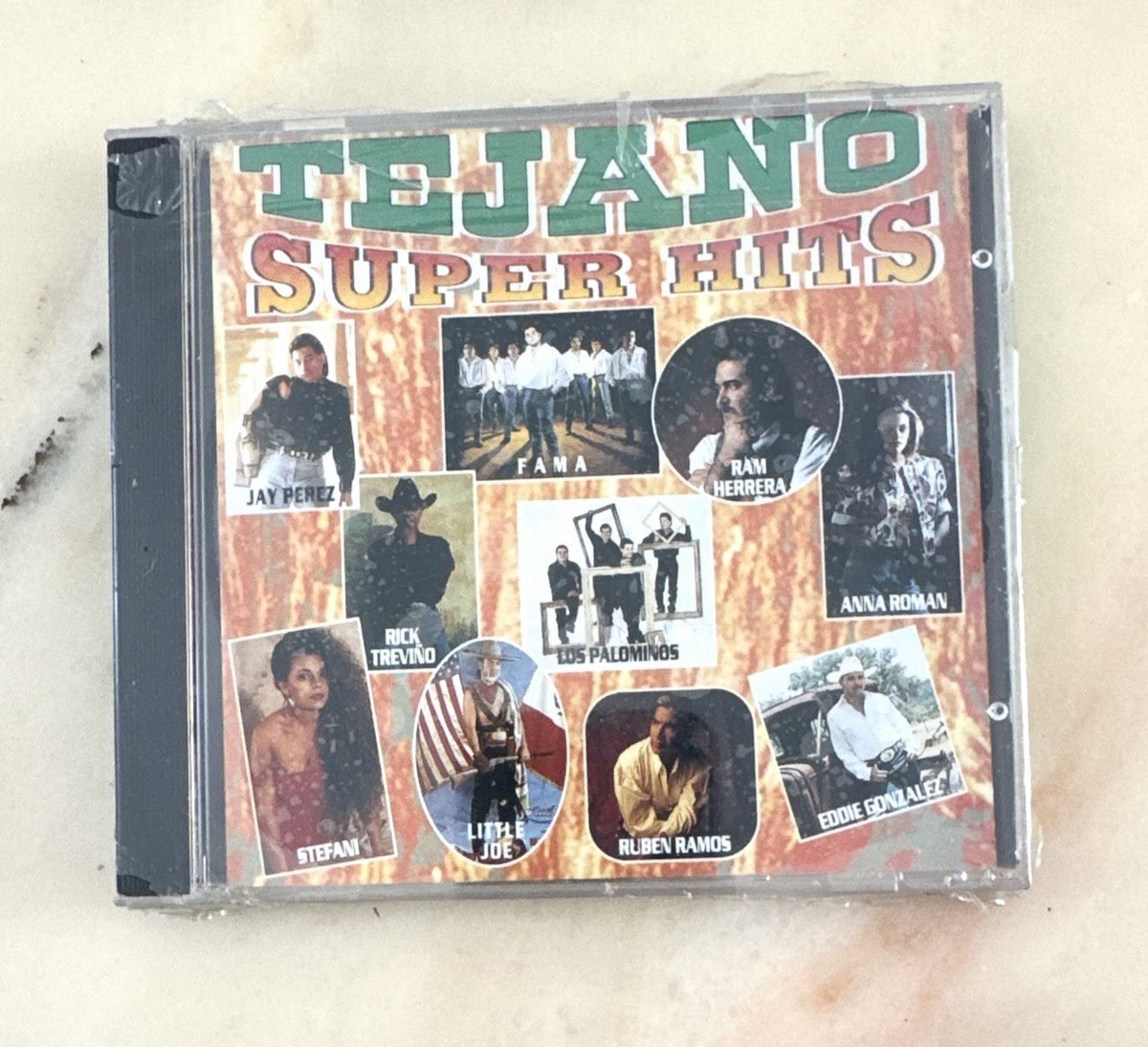 Various - Cd - Tejano Super Hits - Chicano Latin Ram Herrera Jay Perez Rare
