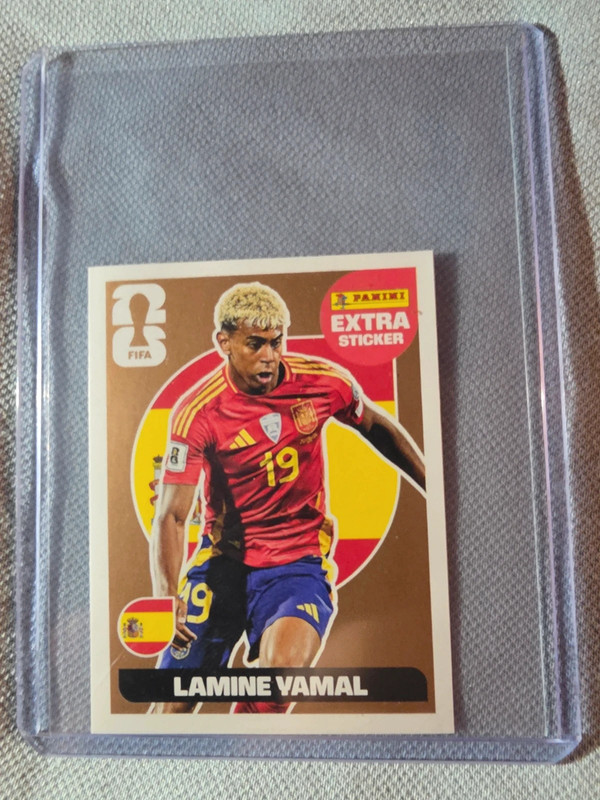 Lamine Yamal Bronze Extra Sticker