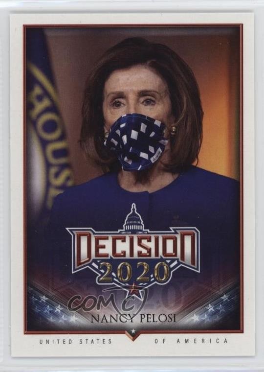2020 Decision 2020 Nancy Pelosi (Wearing Mask) #387 0kb5