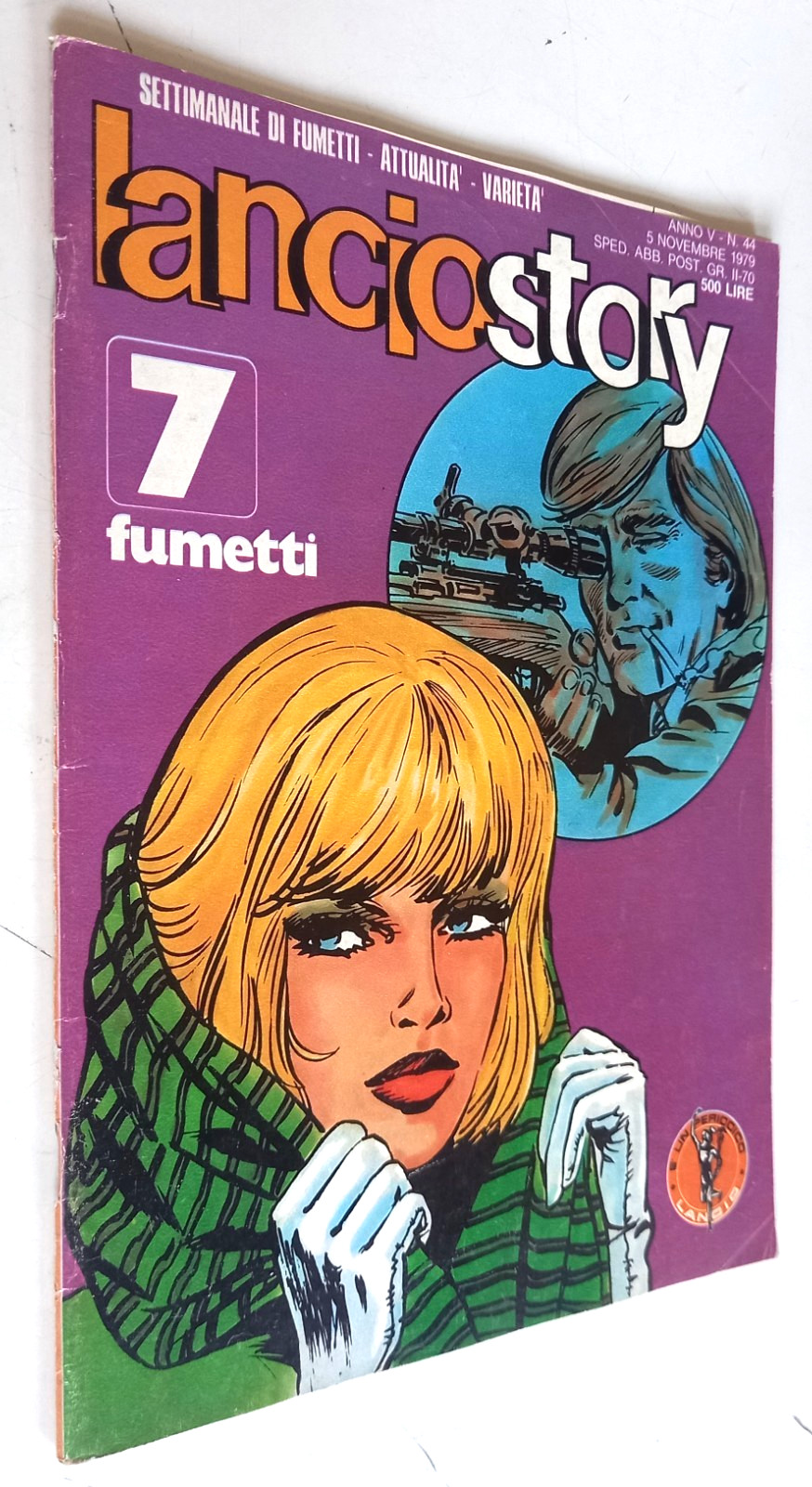 LANCIOSTORY N. 44 - 5/11/1979 -Press, Il Trionfo di Mc Coy, Labbra..-Eura