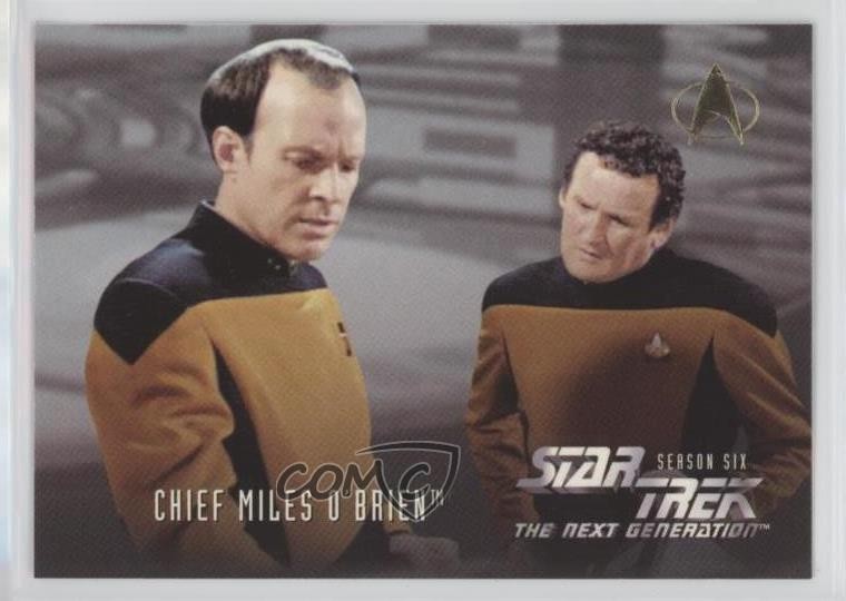 SkyBox Star Trek: The Next Generation Stagione 6 1997 Chief Miles O'Brien #625 fm0