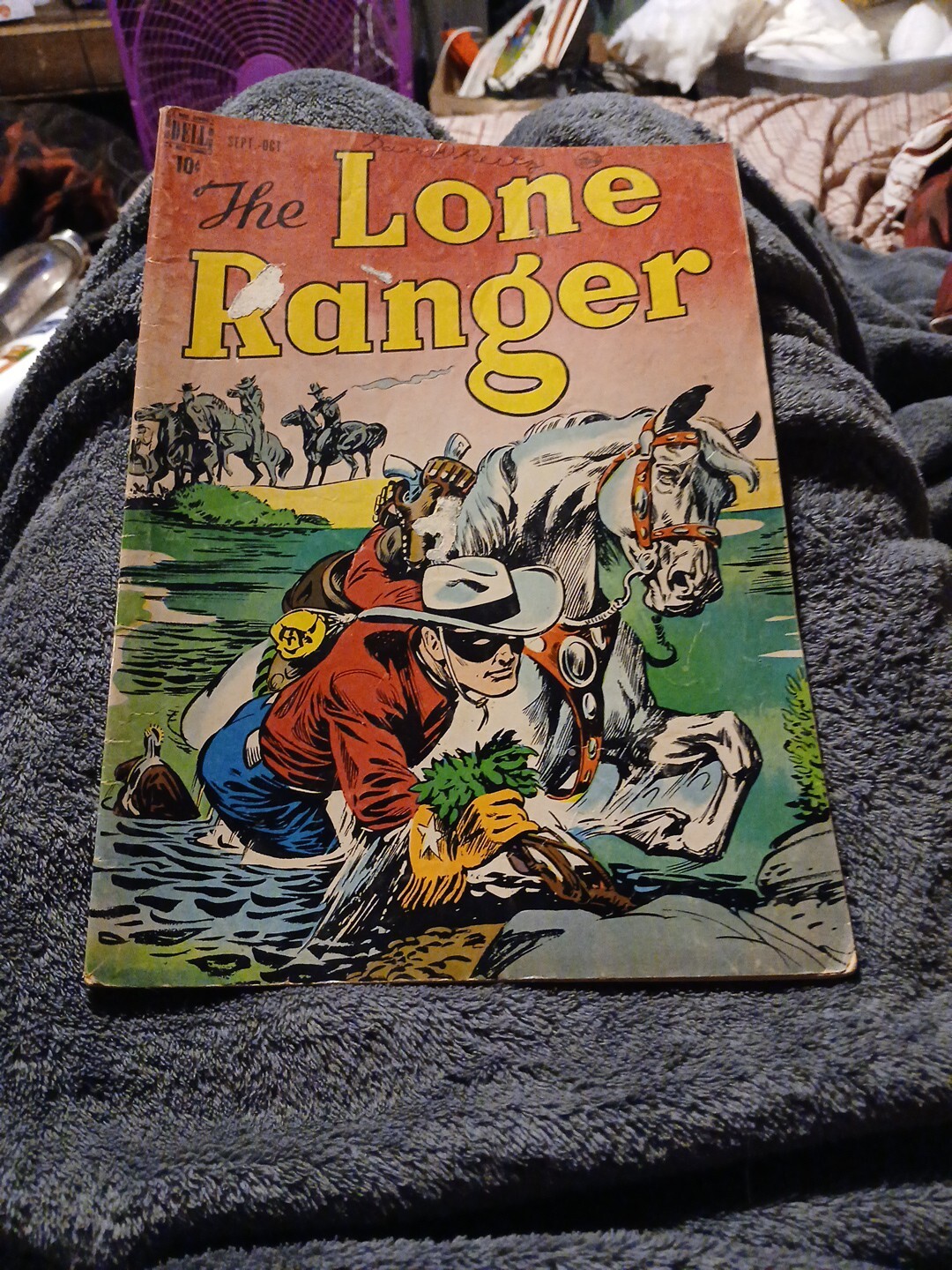 The Lone Ranger #5 © settembre-ottobre 1948, Dell Comics Golden Age Western Hero