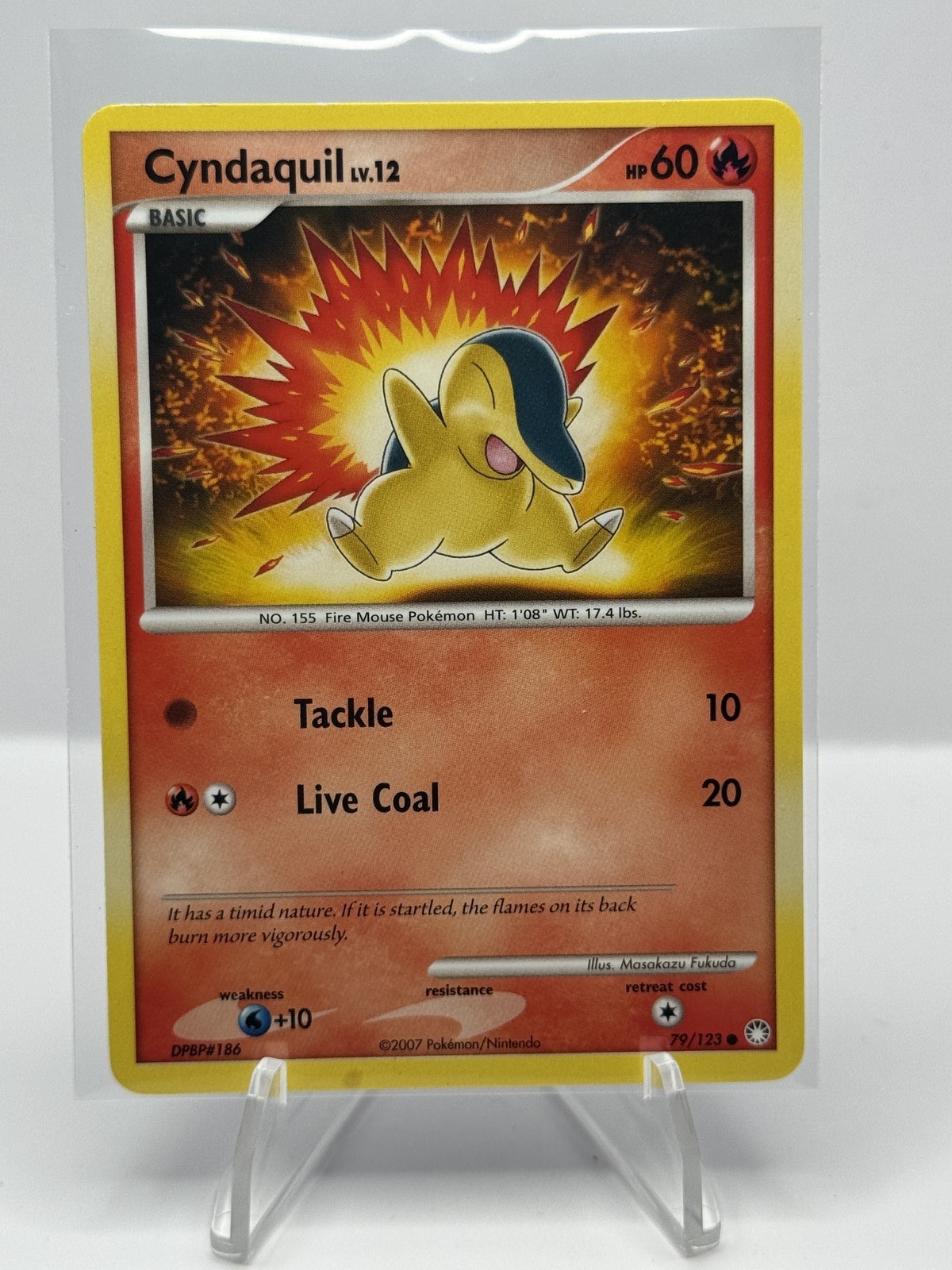 Cyndaquil 79/123 Diamante e Perla - Tesori Misteriosi normale 2007 Pokemon TCG
