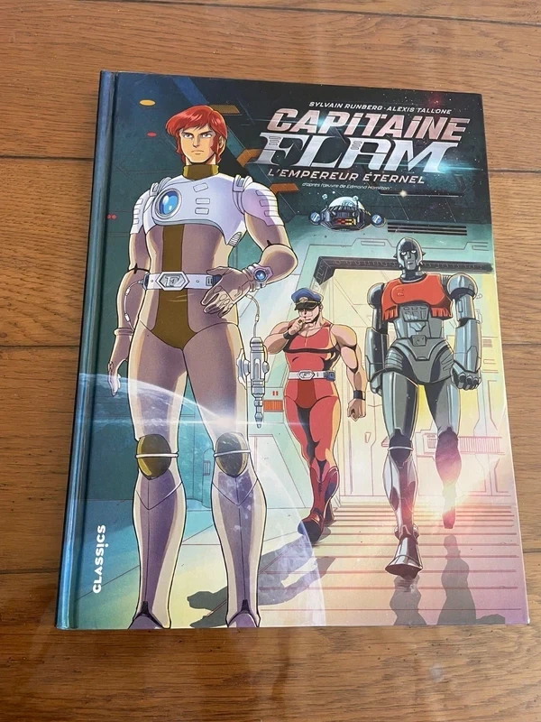 Livre capitaine flam BD