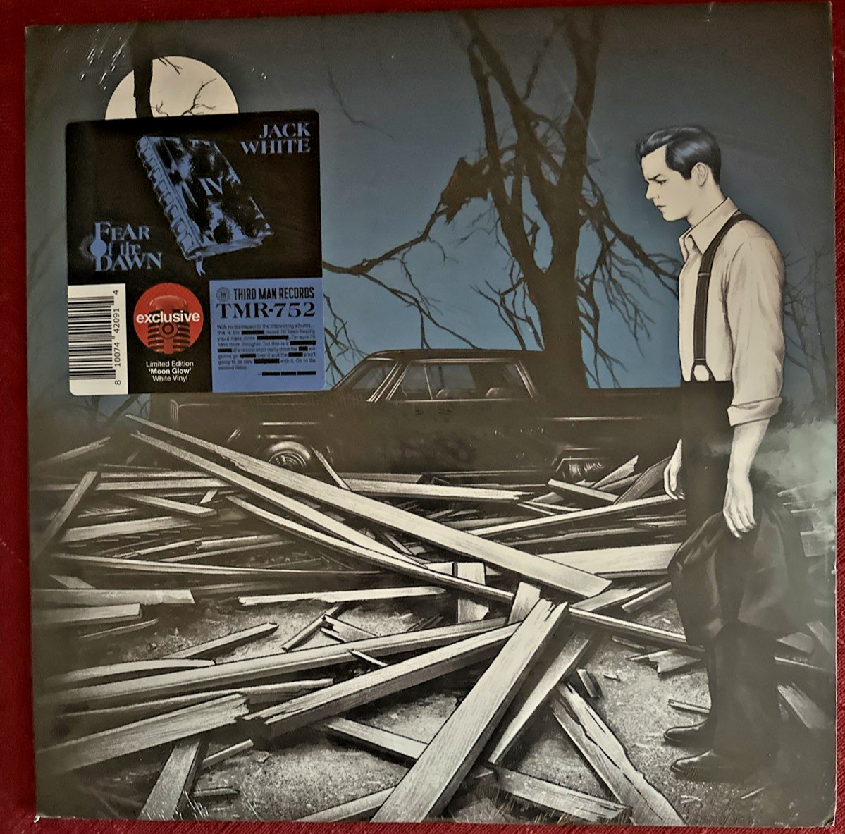 Jack White - Fear of the Dawn - Vinyl Moon Glow White LP SEALED