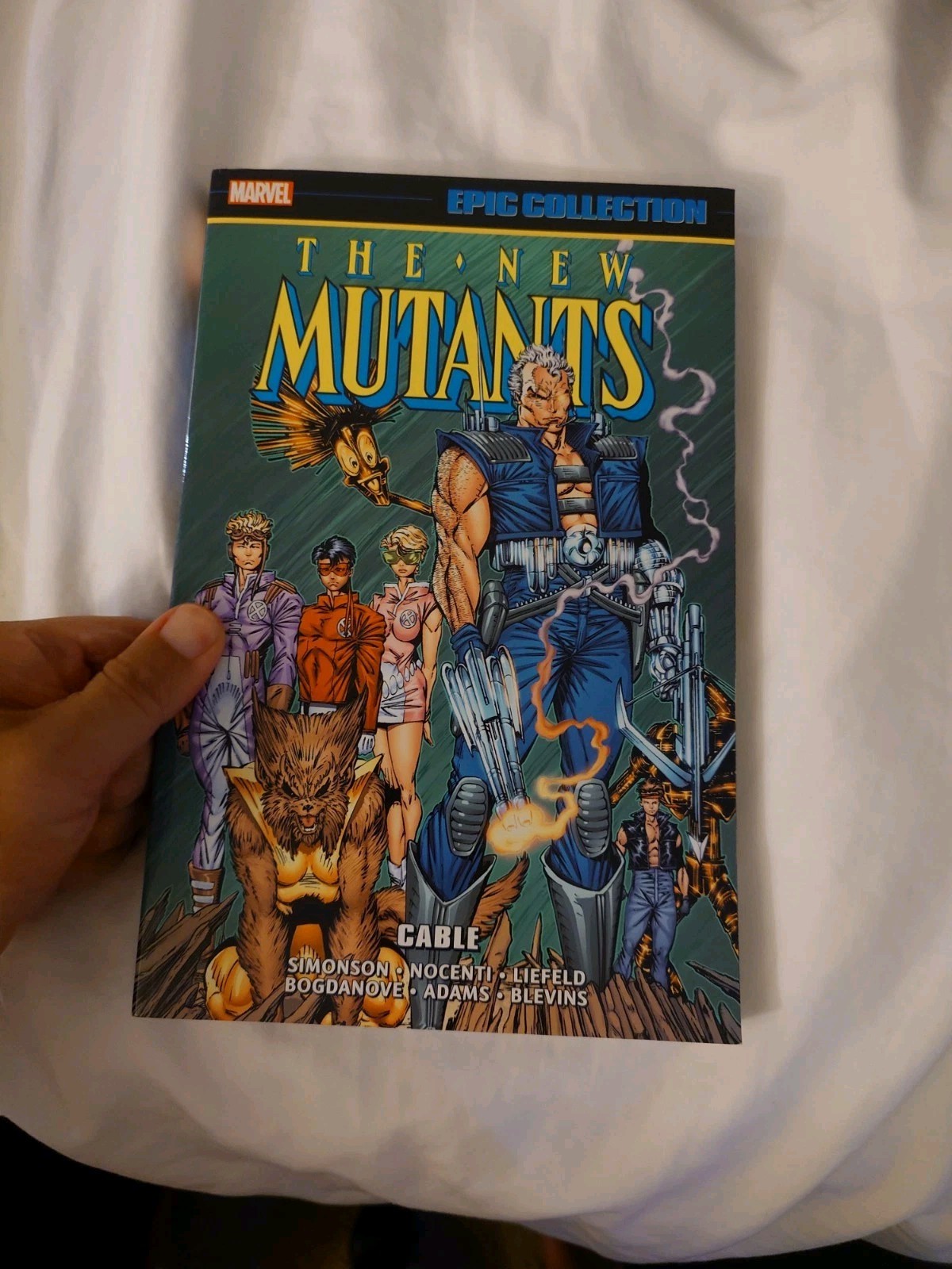 New Mutants Epic Collection #7 Cavo TPB