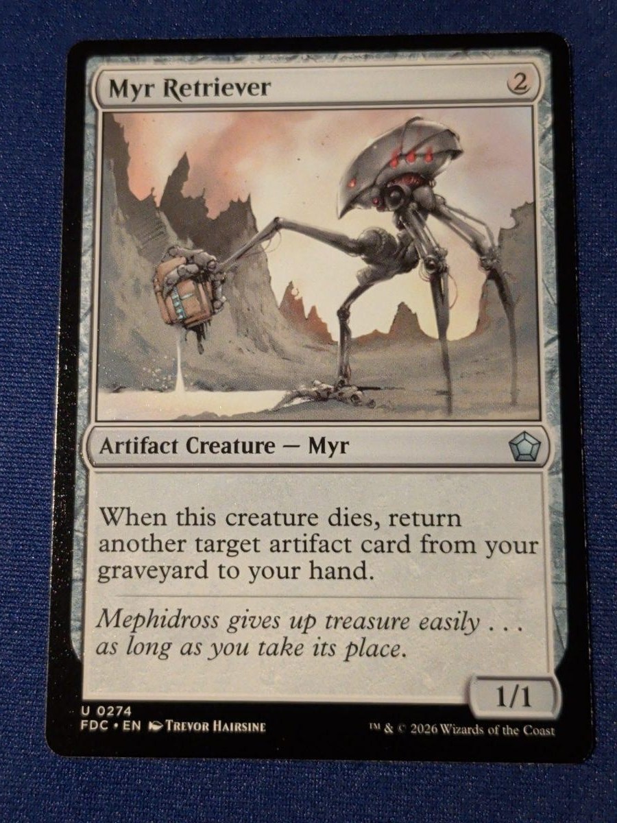 Myr Retriever Foundations Commander #274 NM MTG
