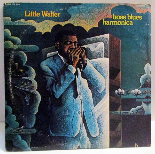 Little Walter - Boss Blues Harmonica - Used Vinyl Record - N12526z