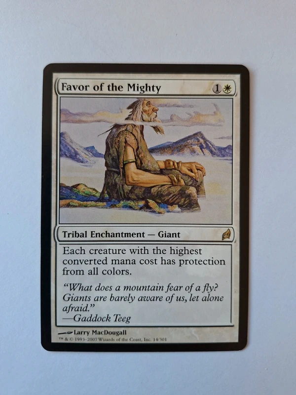 Favor of the Mighty