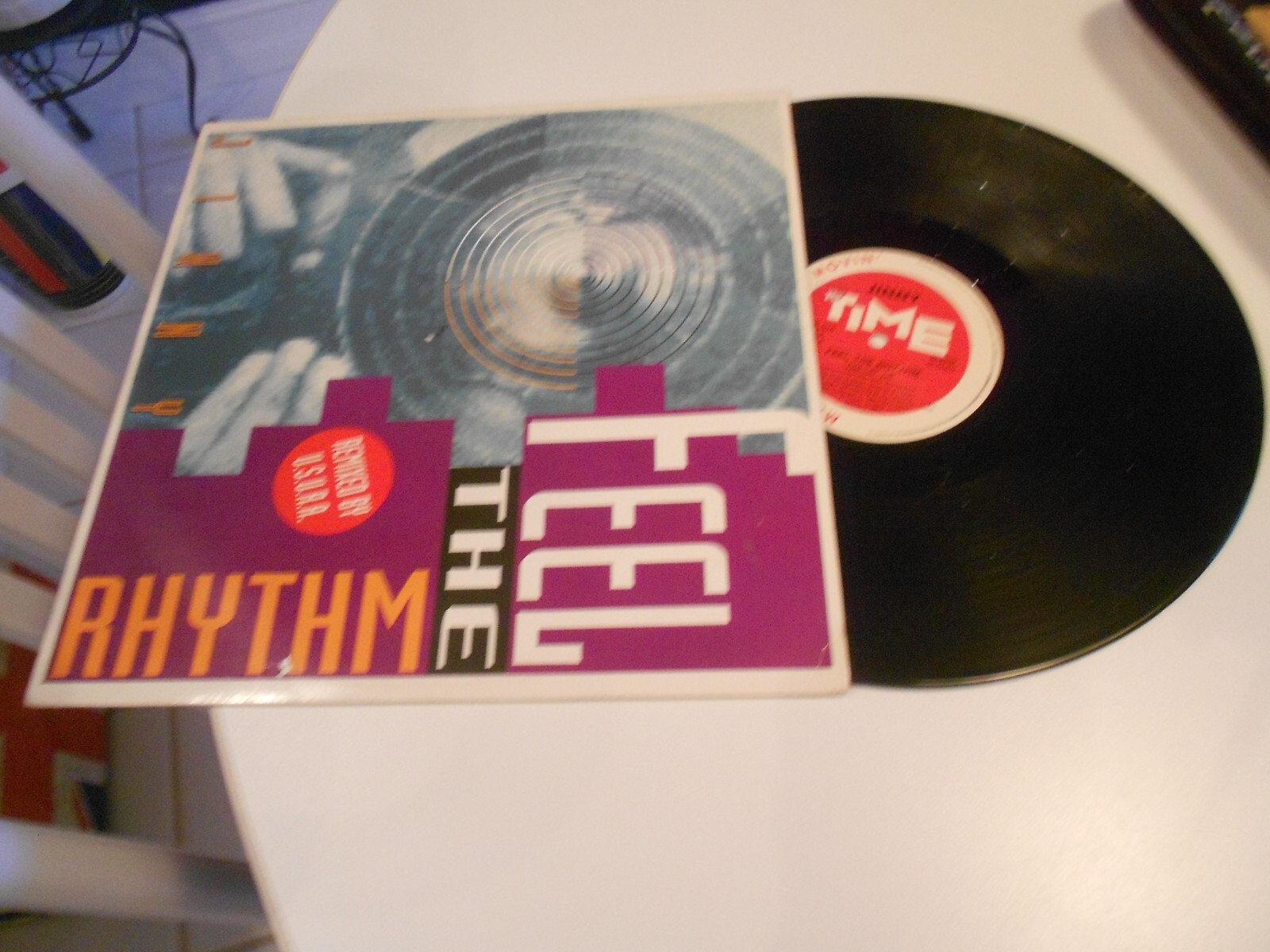 LINNY FEEL THE RHYTHM 12" RELEASED 1993 TIME 016 EXCELLENT