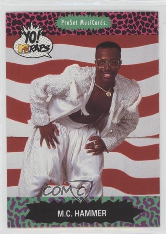 1991 Pro Set MusiCards Yo! Martello MTV Raps MC #53 0OS7