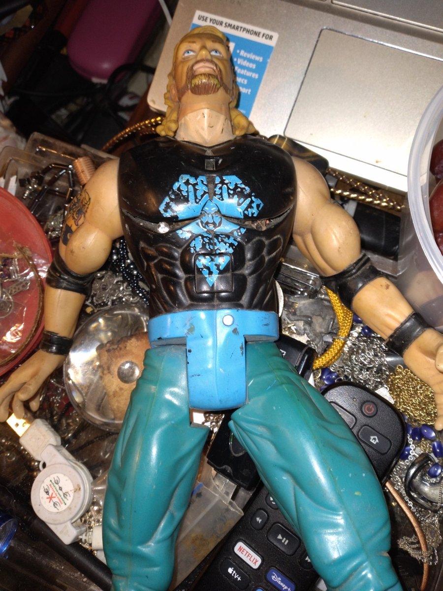  Modellino elettronico WCW Diamond Dallas Page DDP Tuff Talkin 1999 Toy Biz