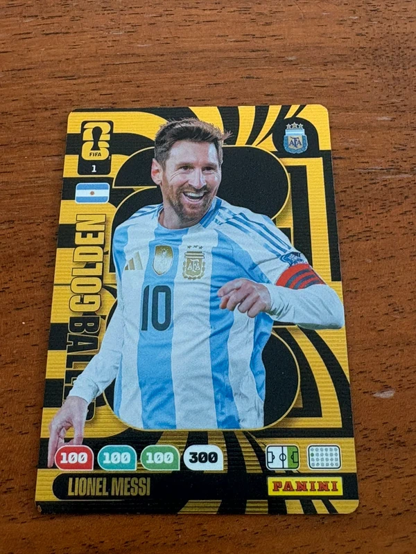 Golden baller Messi