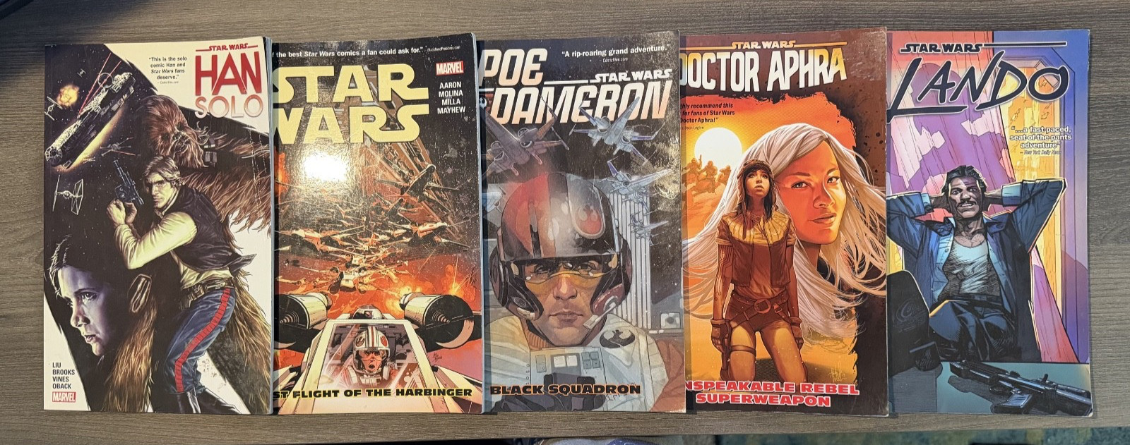 Marvel - Star Wars TPB Fumetto Grafica Lotto di 5 Collezione - Han Solo Lando