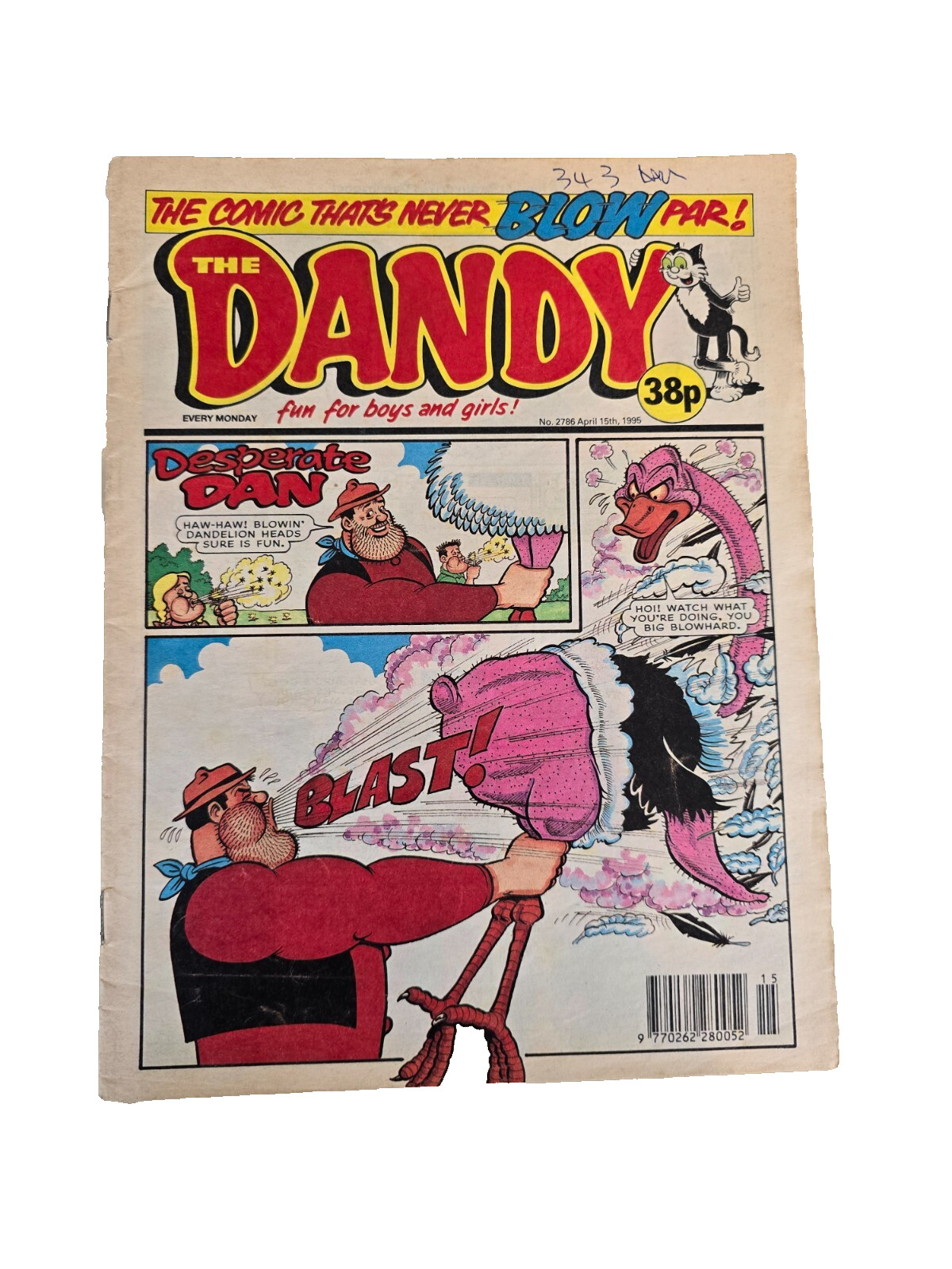 The Dandy Comic No. 2786 April 15th 1995