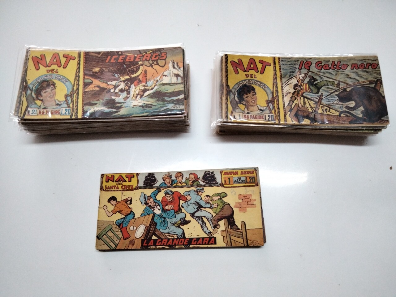 NAT DEL SANTA CRUZ I SERIE 1/43 COMPLETA + II SERIE 1/78 (-8 numeri) TORELLI