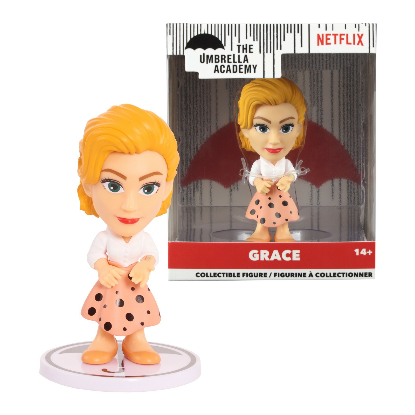 Netflix The Umbrella Academy 3.25" Stylized Collectible Figures Series 2, Grace