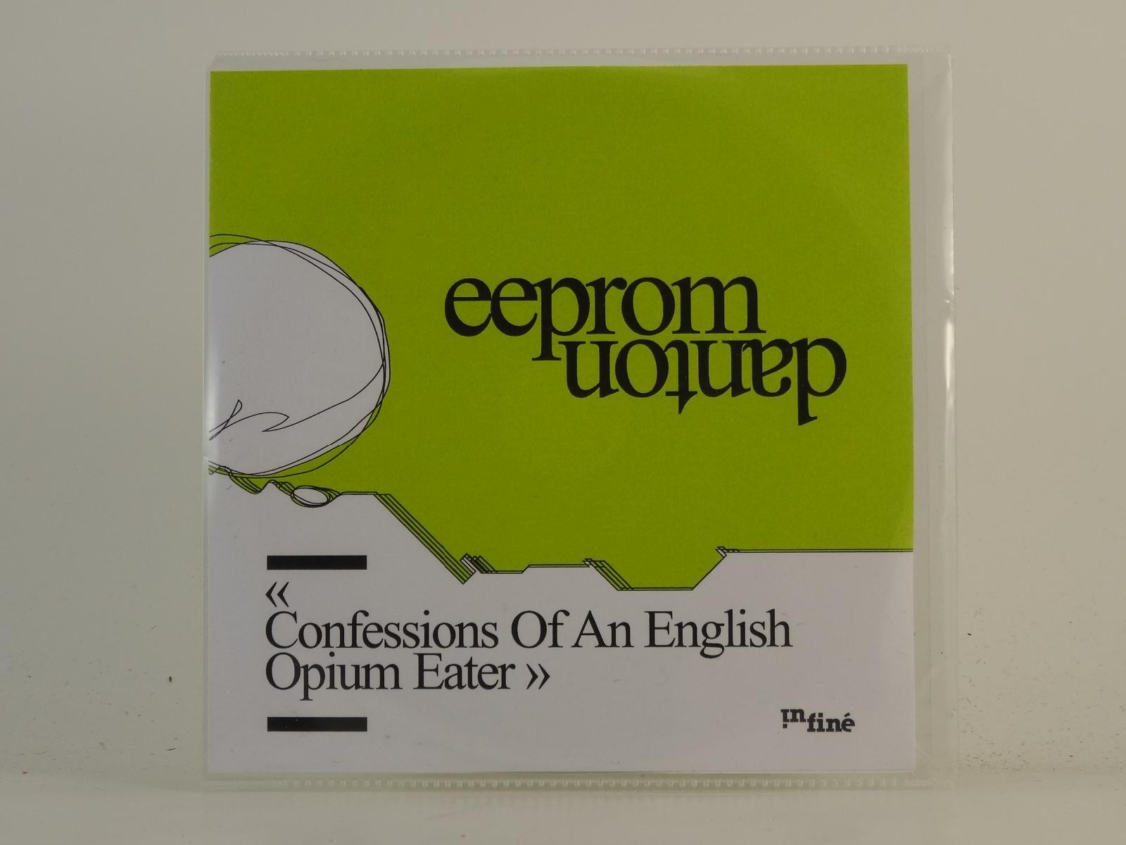 DANTON EEPROM CONFESSIONS OF AN ENGLISH OPIUM EATER (H1) 2 Track CD Single inclu