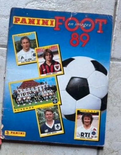 Foot Panini 89 complet Championnat de France