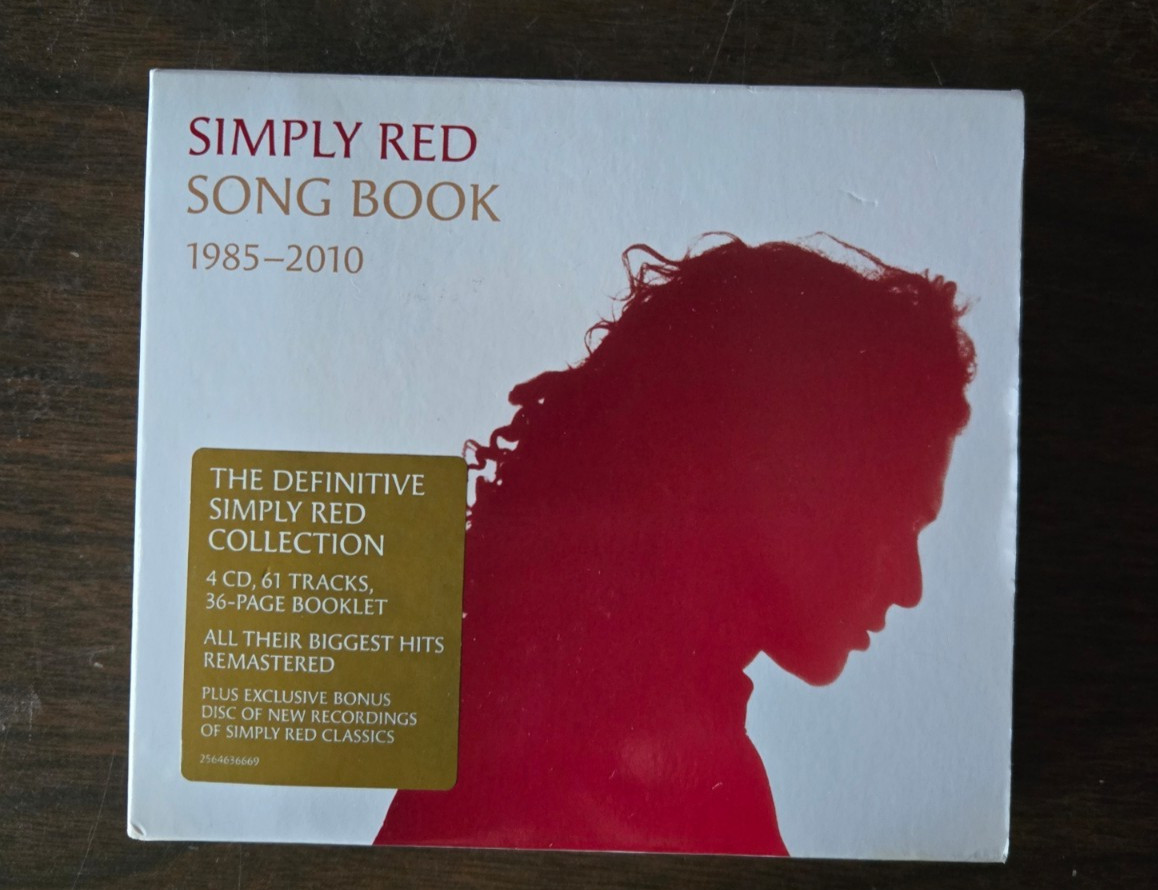 Simply Red - Song Book: 1985-2010 CD The Definitive Collection Box Set 4 Discs 