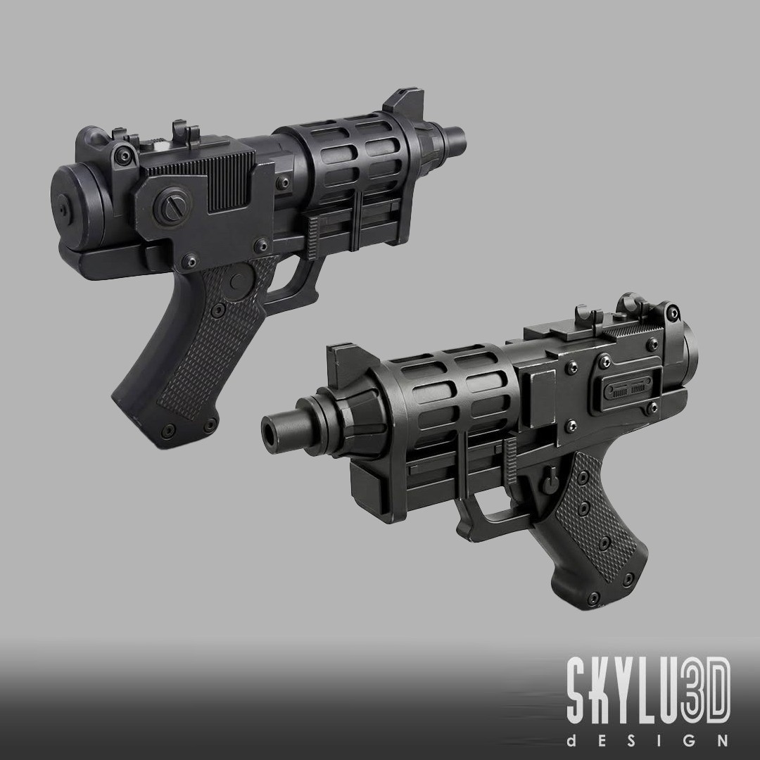 Blaster alternativo E-5S RTOS per figure da 3,75", 6" e 12" (1:18, 1:12 e 1:6)