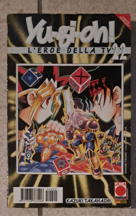 Yu-Gi-Oh n.22 - 2° edizione Planet Manga Panini (ed. Blu) - Kazuki Takahashi