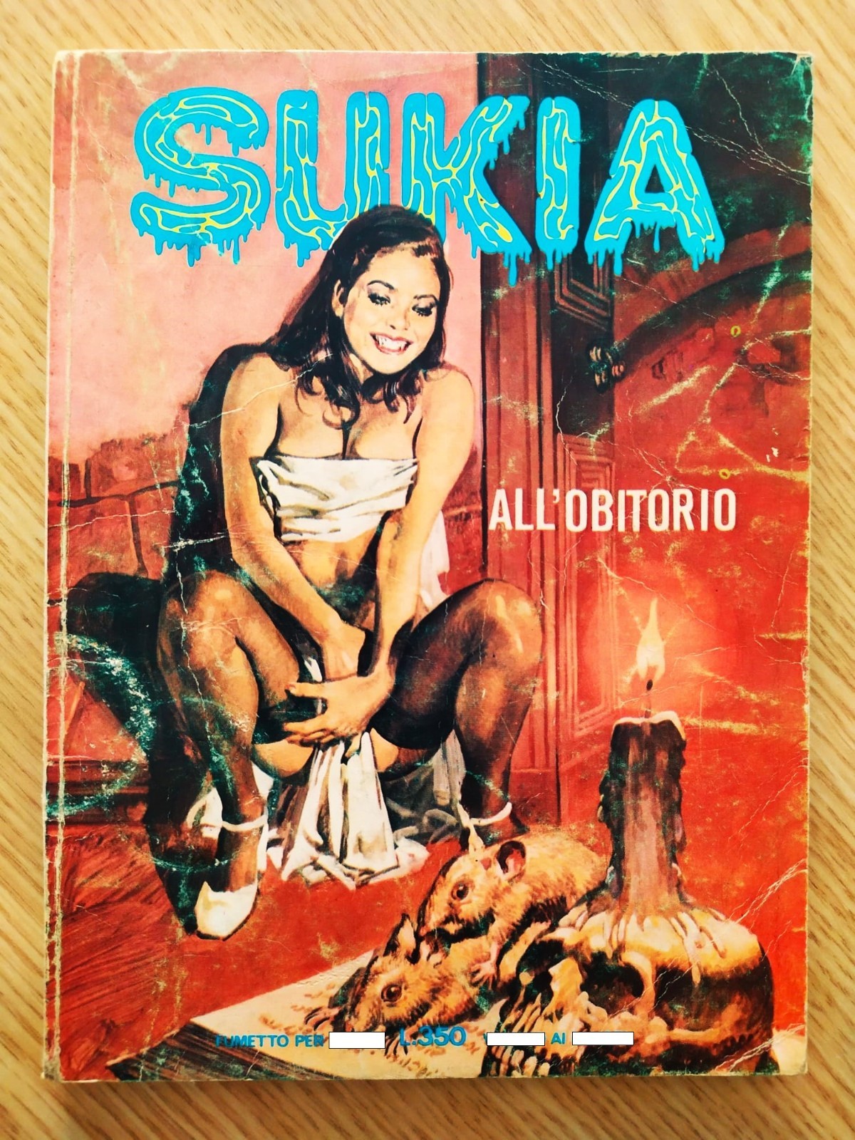 SUKIA n. 41 - 1979 -  All'obitorio - DISCRETO - Edifumetto
