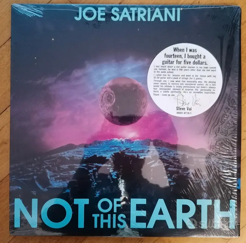 VINILE ORIGINALE USA JOE SATRIANI