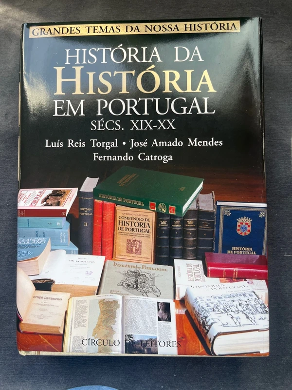 Livro história da História em Portugal sécs. xIx-xx