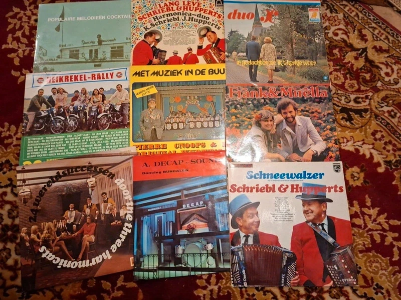 Set van 9 Lp's