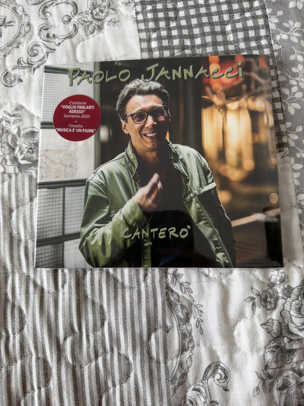 Canterò - album di Paolo Jannacci incellofanato