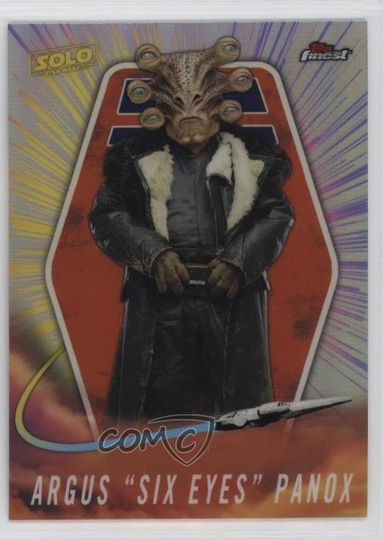 2018 Topps Finest Star Wars Solo: A Story Argus Six Eyes Panox #SO-2 yf0