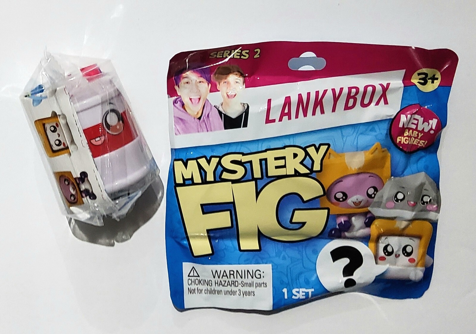 BABY CANNY LankyBox Mystery Fig Red & White Can Blind Bag Figure Lanky Box S2